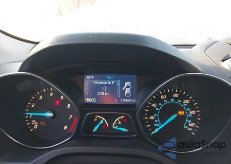 2014 Ford Escape Se из США, поврежденный, VIN 1FMCU0GX9EUB69711